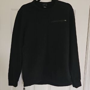 Classic Black Crewneck Sweater